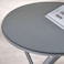 Pan Home Anca Outdoor Steel Folding Table - Grey
