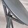 Pan Home Anca Outdoor Steel Folding Table - Grey