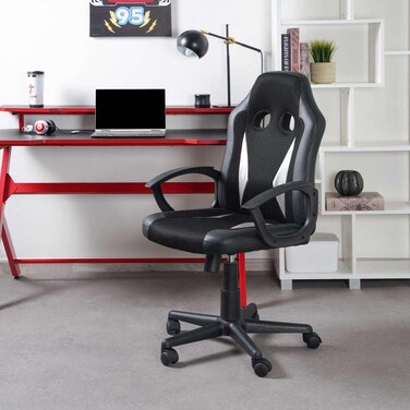 Pan Home Tozzby Gaming Chair - Black