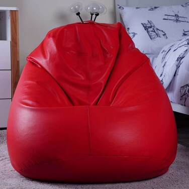 كرسي بين باج كليفورد من بان هوم، 75×110 سم - أحمر