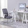 Pan Home Synchron Office Visitor Chair Mesh And Fabric - Grey