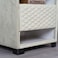 Pan Home Emirates Space Night Stand - Velvet/White