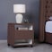 Pan Home Emirates Space Night Stand - Velvet/Brown