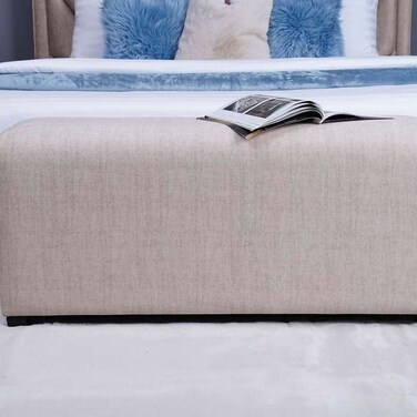 Pan Home Emirates Alpha Bench - Chanel/Beige