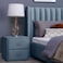 Pan Home Emirates Double Drawer Night Stand - Chanel/Teal
