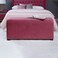 Pan Home Emirates Alpha Bench - Velvet/Pink