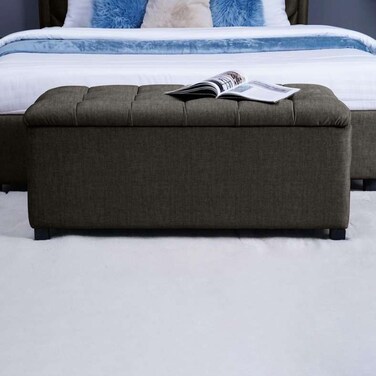 Pan Home Emirates Gigastorage Bench - Chanel/Light Brown