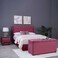 Pan Home Emirates Gigastorage Bench - Velvet/Pink