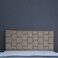 Pan Home Diana King Bed Velvet Beige 180X200cm