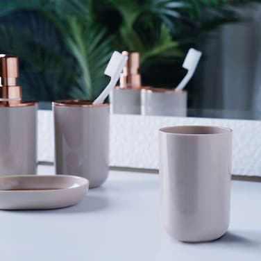 Pan Home Lazlo Tumbler Beige