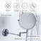Pan Home Roslyn Double Sided Vanity Mirror 1X/3X Magnification 23X7.5X31cm - Silver