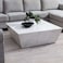 Pan Home Tapscott Coffee Table Marble - White