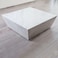 Pan Home Tapscott Coffee Table Marble - White