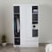 Pan Home Enstatite 4 Door Wardrobe With 2 Drawers - White