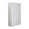 Pan Home Enstatite 4 Door Wardrobe With 2 Drawers - White