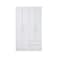 Pan Home Enstatite 4 Door Wardrobe With 2 Drawers - White