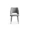 Pan Home Akorn Dining Chair - Light Grey &amp; Black