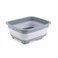 Pan Home Cavie Multipurpose Collapsible Tub 37X31.5X5.4cm - Grey