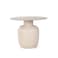 Pan Home Malceno Accent Table Set Of 2 Ceramic - White Ivory