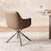 Pan Home Vedette Dining Chair - Light Grey Brown