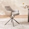 Pan Home Vedette Dining Chair - Light Grey Brown