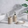 Pan Home Serenity 3 - Piece Ceramic Bathroom Accessories Set - Cream