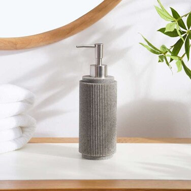 Pan Home Venna Soap Dispenser Dia7.4X21.7cm - Grey