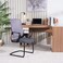 Pan Home Latik Office Visitor Chair Mesh Fabric - Grey