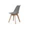 Pan Home Zektex Dining Chair - Grey Natural