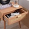 Pan Home Oaktree Night Stand With 1 Drawer Rattan - Natural