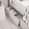 Pan Home Spring Collection Bed Storage Drawer Set Of 2 For 90cm And 140cm Bed - White