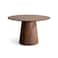 Pan Home Hendor 4 Seater Dining Table Round - Walnut