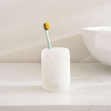 Pan Home Robyn Toothbrush Holder 7.8X7.8X11.4cm - White