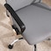 Pan Home Dallyn Office High Back Chair Mesh And Fabric - Grey Black