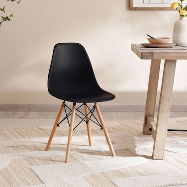 Pan Home Hits Dining Chair - Black Natural