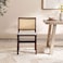 Pan Home Koria Dining Chair - Dark Brown/ Natural