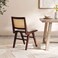 Pan Home Koria Dining Chair - Dark Brown/ Natural