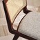 Pan Home Koria Dining Chair - Dark Brown/ Natural