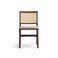 Pan Home Koria Dining Chair - Dark Brown/ Natural