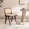 Pan Home Koria Dining Chair - Dark Brown/ Natural