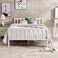 Pan Home Linen Kids Single Bed 120X200cm - White