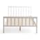 Pan Home Linen Kids Single Bed 120X200cm - White