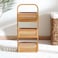 Pan Home Whimsy 3 - Tier Bamboo Bath Rack 34X18X76cm - Natural