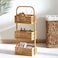 Pan Home Whimsy 3 - Tier Bamboo Bath Rack 34X18X76cm - Natural
