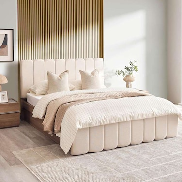 Pan Home Wrenley Queen Bed With Hydraulic 160X200cm - Beige