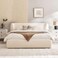 Pan Home Petermann King Bed 180X200cm - Beige
