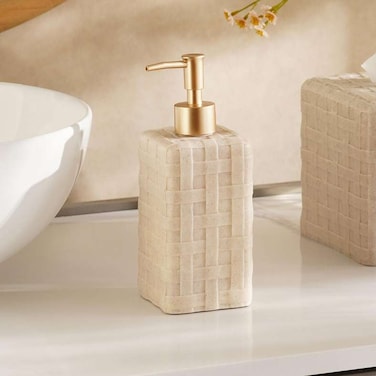 Pan Home Casper Soap Dispenser 7.6X7.6X19.5cm - Sand