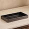 Pan Home Caspian Metal Towel Tray 28 X 15 X 3cm - Space Black