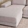 Pan Home Donta Corner Sofa Set (Left Side) - Grey