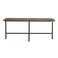 Pan Home Rasario Coffee Table Melamine - Walnut &amp; Black